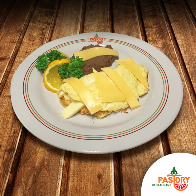 Omelette con queso